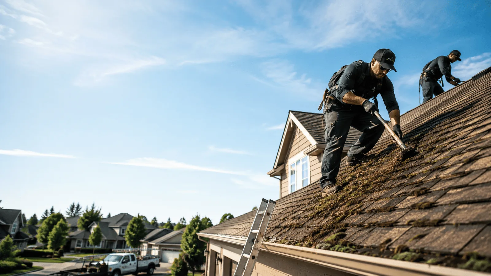 Roof Moss Removal in Woodland, WA near me